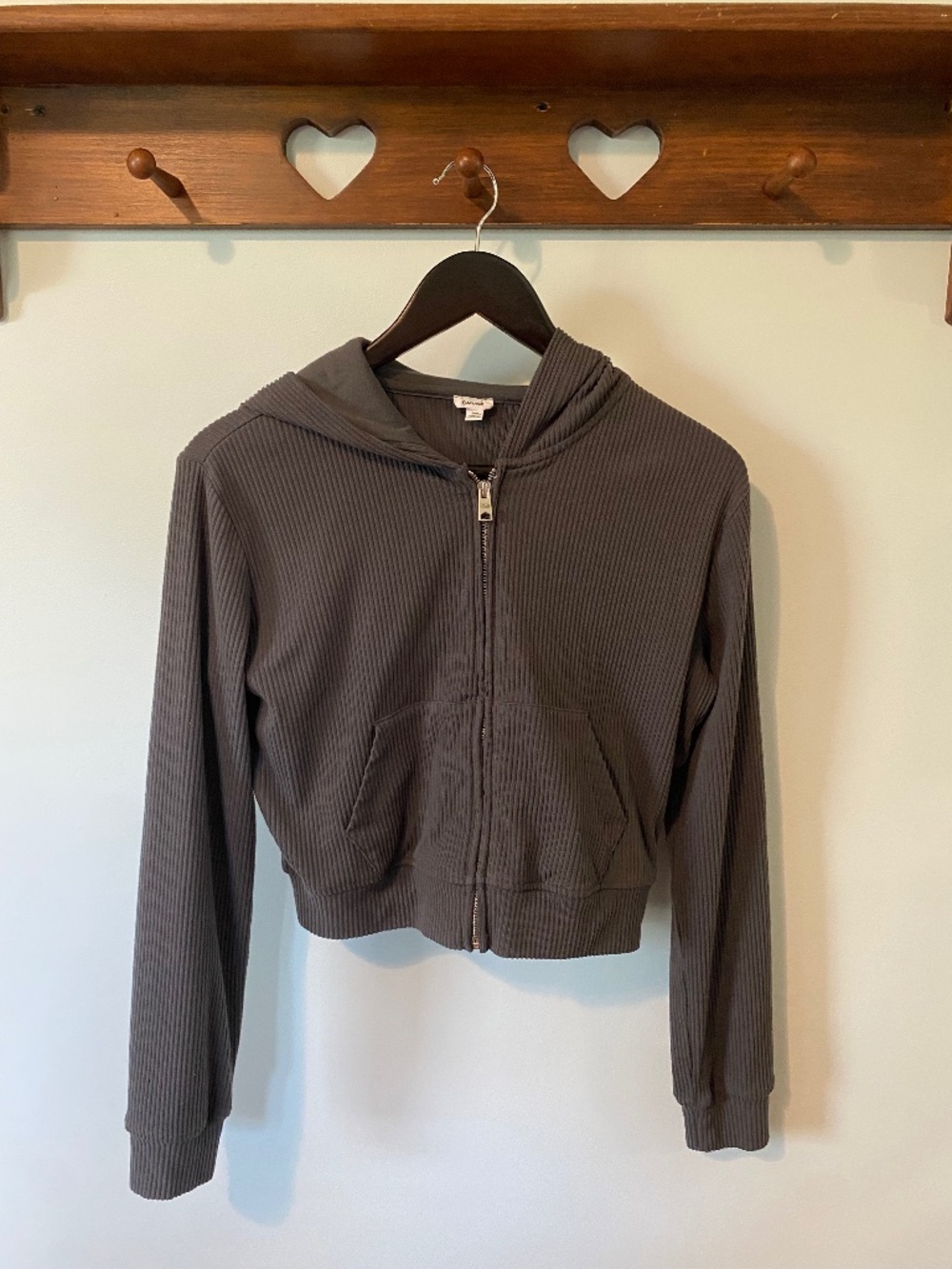 Cropped Garage Zip Up